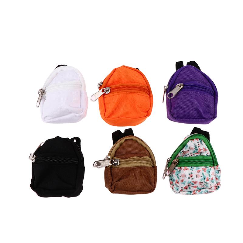 Doll Backpack Mini Bag Toys Cute Children Gifts For 1/6 Doll Schoolbag