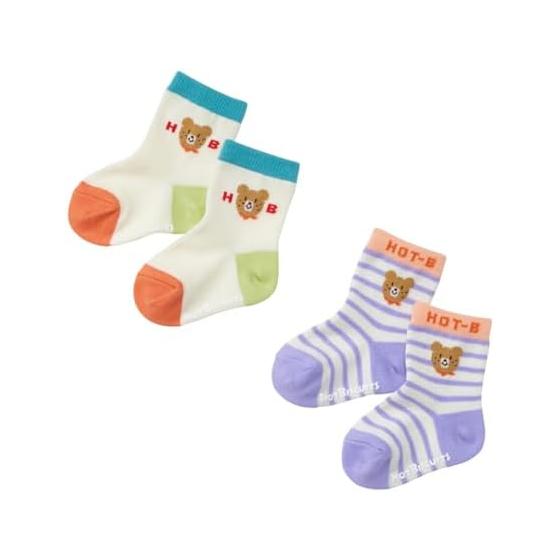 [MIKIHOUSE HOT BISCUITS] Socks pack for boys, girls, babies, kids, children s clothing 74-9638-144