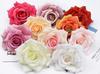 100pz 10cm Fiori Artificiali all'Ingrosso per Scrapbooking Natale Decorazioni per la Casa Matrimonio Giardino Arco di Rose Testa di Seta Finta Scatola di Caramelle