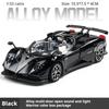 1:32 Pagani Alloy Sports Car Model Diecast Metal Racing Vehicle Model Simulation Sound and Light Kid Toy Gift