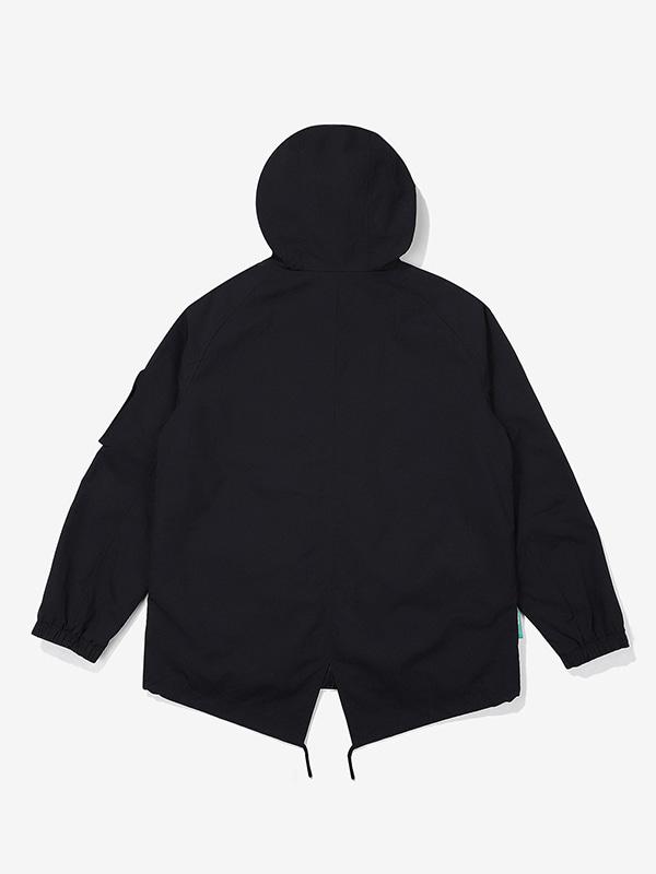 Bbc Earth Out-Pocket Fishtail Jacket_Black
