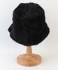 Yunibeosyeolkemiseuteuli Bubble Fur Black Bucket Hat