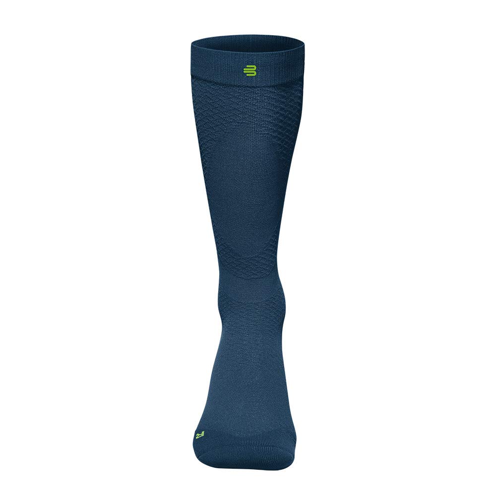 BAUERFEIND Run Ultralight Compression Size Socks, Men's Navy, XL, 38-40 (24.0-25.5)