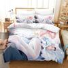 Anime Misono Mika Blue Archive Bedding Set Duvet Cover Bed Set Quilt Cover Pillowcase Comforter king Queen Size Boys Adult