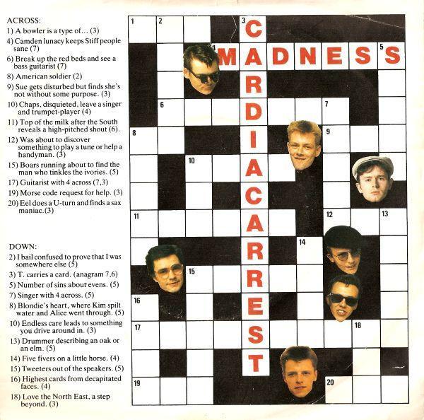 

7inch Record MADNESS - Cardiac Arrest BUY140 Stiff Records 1982 UK Rock Used