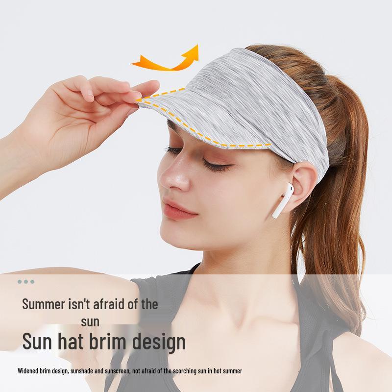 Summer Sports Breathable Sweat-Wicking Headband for Running & Cycling