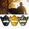 Plastic Game Ghost of Tsushima Mask with Elastic Band Halloween Party Prop