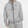 Herren Air Jordan Kapuzenjacke mit Fleecefutter Grau CD8734-091