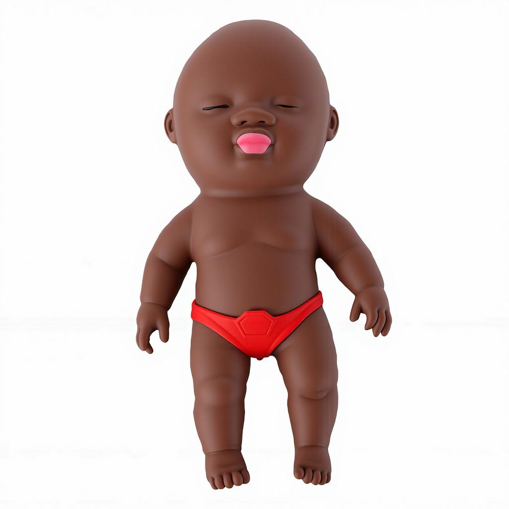 Funny Stress Balls Squeeze Doll Toy Little Cute Baby Doll Squeeze Soft Toys for Home Office