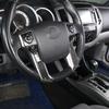 Carbon Fiber Steering Wheel Sticker Trim For Toyota Tacoma 2011-15