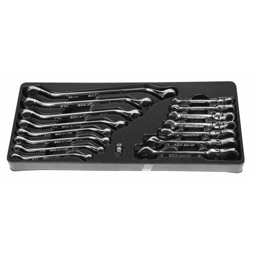 SK11 (SK11) 133-Piece Maintenance Tool Set, Black, for Various Maintenance Needs, SST-16133BK