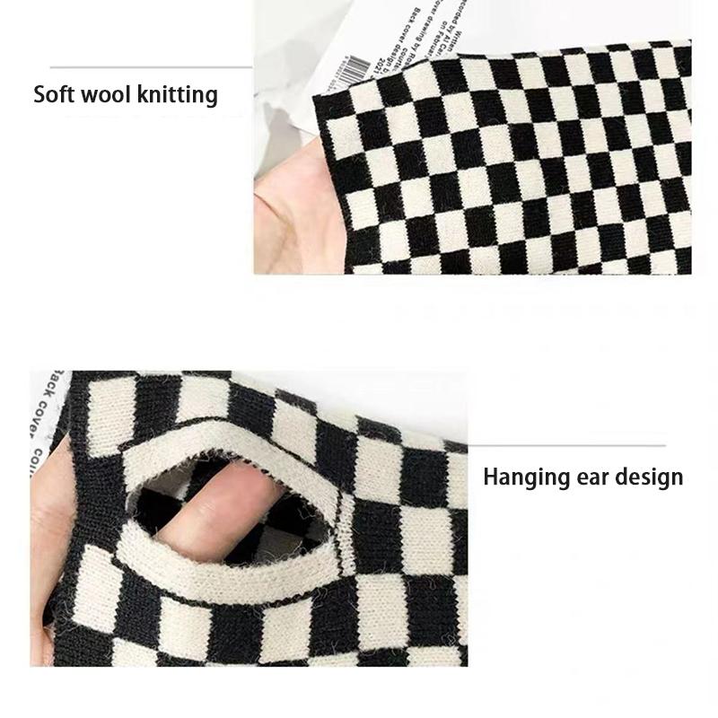 Versatile Winter Hanging Ear Mask Scarf Warm Windproof Face Mask Neck Protection For Women Outdoor Sports Headscarf