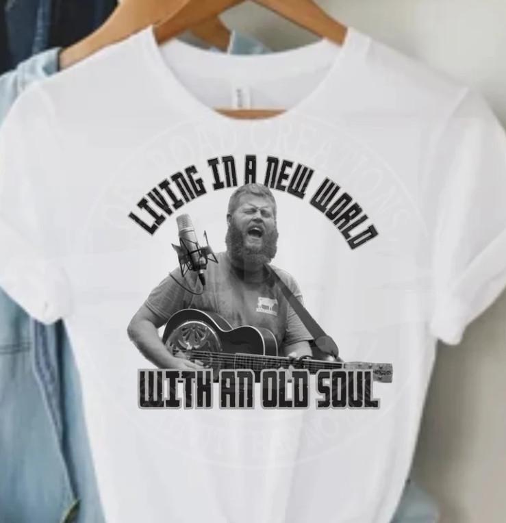 Oliver Anthony Shirt Living In The New World With An Old Soul Shirt S-5Xl
