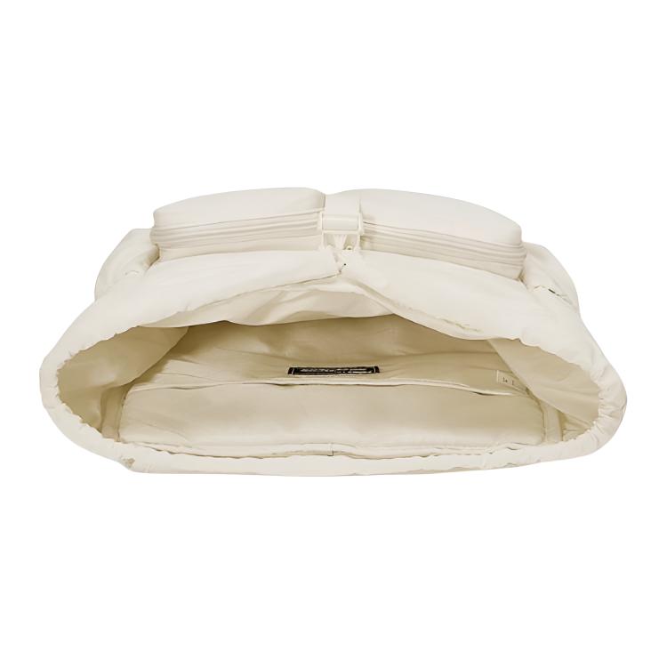 Skechers Fashionable Portable Daily Fabric Backpack Unisex Backpack Pure-White L424U011-01SV