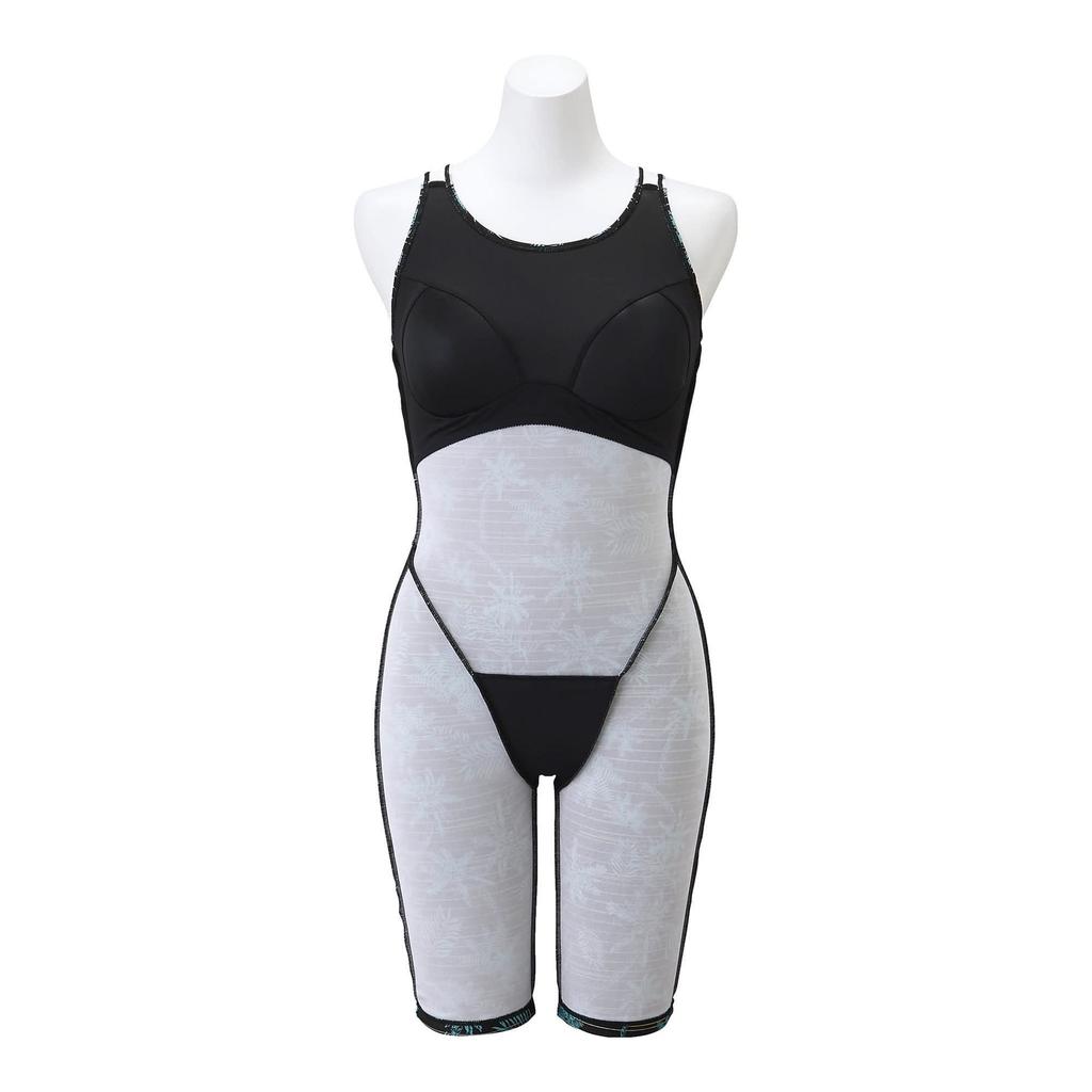 Mizuno STROKE ONE Aya Größe 24 Größe für Fitnessstudio Damen All-in-One (Frieden zurück) Badeanzug, Kollektion, N2JG2306, (türkis), S, Benutzen.