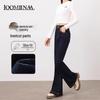 Women's High Waist Flare Pants - Slimming, Elastic, Plus Size, Lightweight, Loose Fit for Spring & Autumn 2025