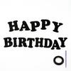 Birthday Letter Glitter Flag Set, Including Threading Needle Ribbon, Essential Decorative Supplies For Birthday Party Scene Arrangement