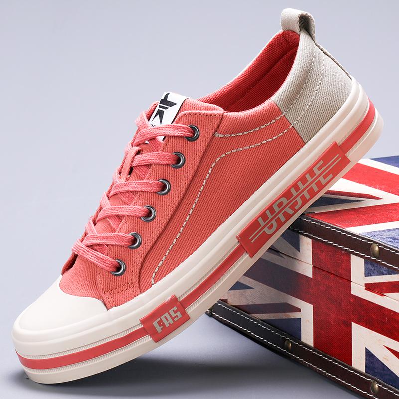 Fashion 2024 High Quality Mens Canvas Casual Shoes Spring and Autumn Mens Flat Casual Sneakers Breathable Canvas Shoes for Mens SS24140