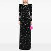 High-End Beaded Rhinestone Fitted Evening Gown