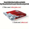 Comforter 3Pcs Red Bird Winter Snow Ultra Soft Comfortable Breathable Bedding Animal Theme For Bedroom