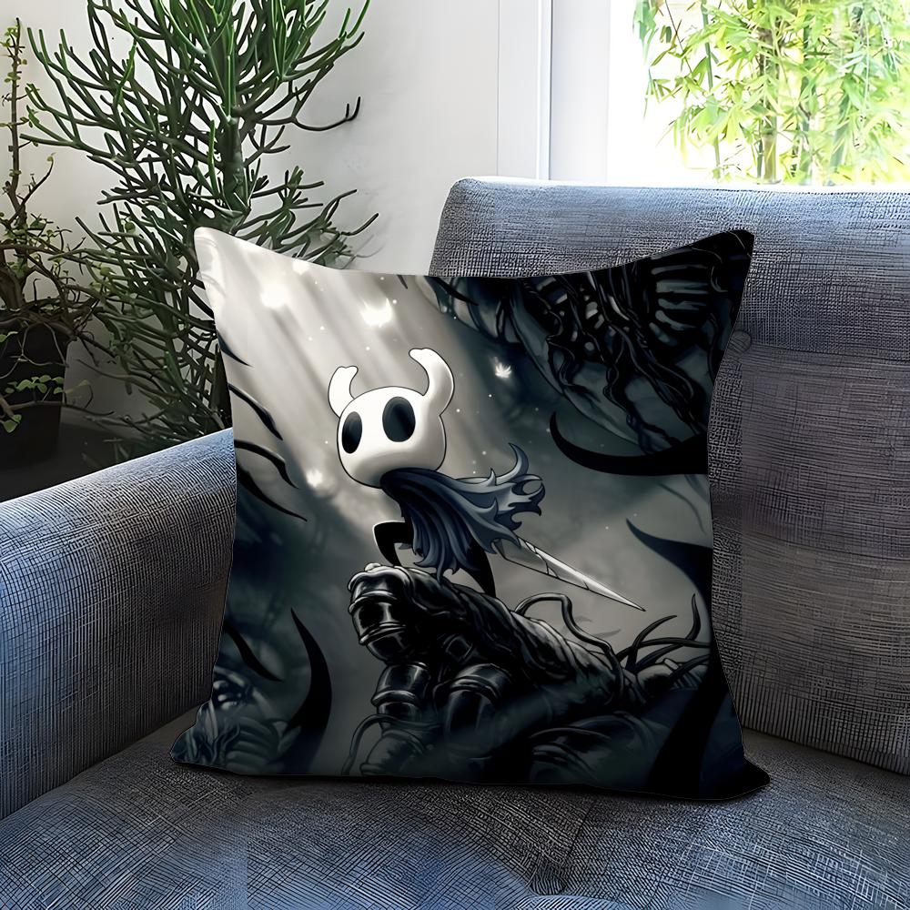 Oblíbená hra H-Hollow KnightS Povlak na polštář Pohodlný oboustranný povlak na polštář Ideální do auta, na pohovku, do ložnice a další