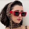 Retro Punk B-Shaped Small Box Sunglasses, Personalized Sunglasses, Trendy And Fashionable Sun Visors