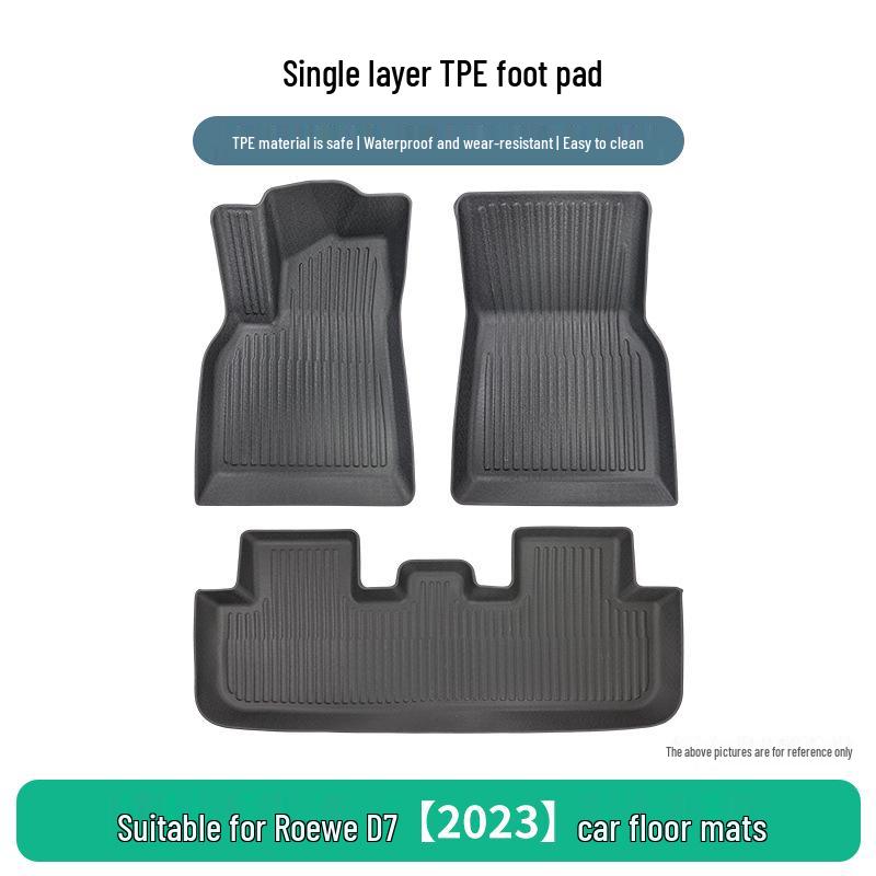 Roewe D7 2023 TPE Floor Mats: Anti-Slip, Anti-Wrinkle, Waterproof