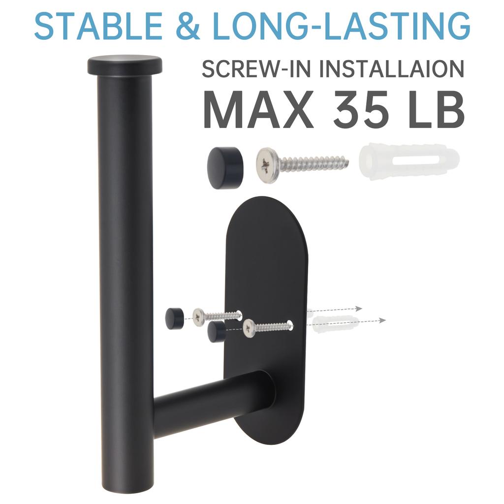 2 Pcs Black Wall Mounted Curtain Holdback Hooks Household Window Curtain Side Pull Back Fixed Holders Home Decor Accessories