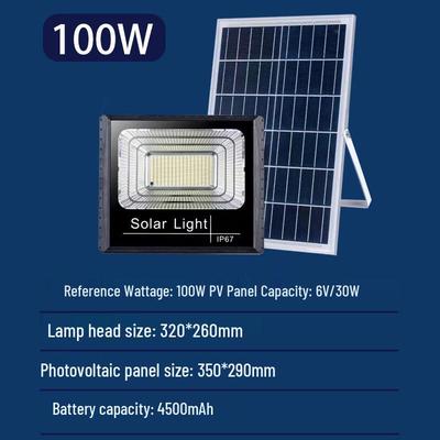 Black Scorpion Solar Outdoor Floodlight - Jubaopen 100W