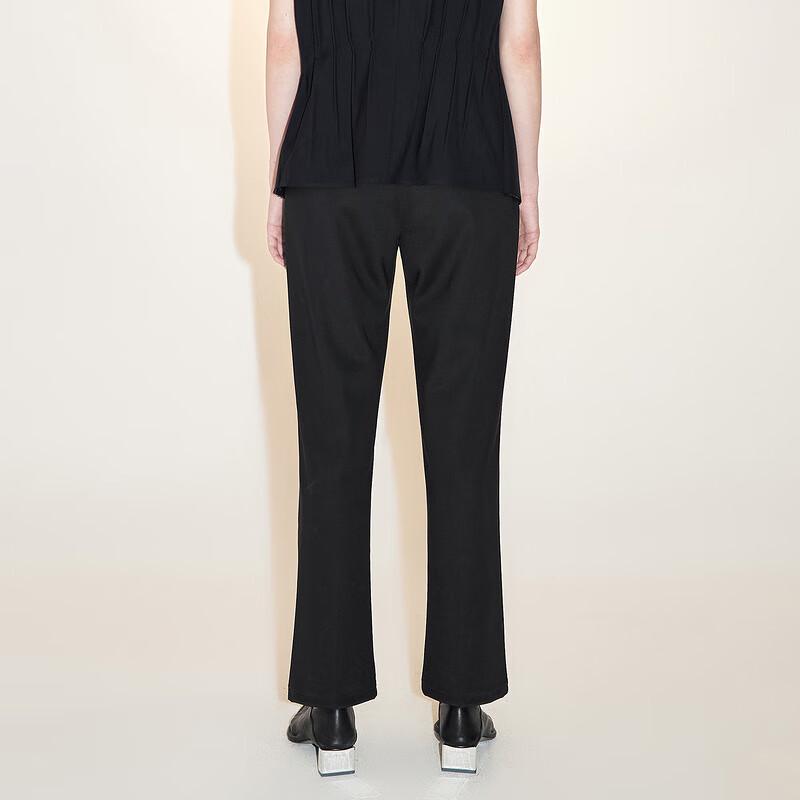 LESS Women's Straight-Leg Cropped Trousers