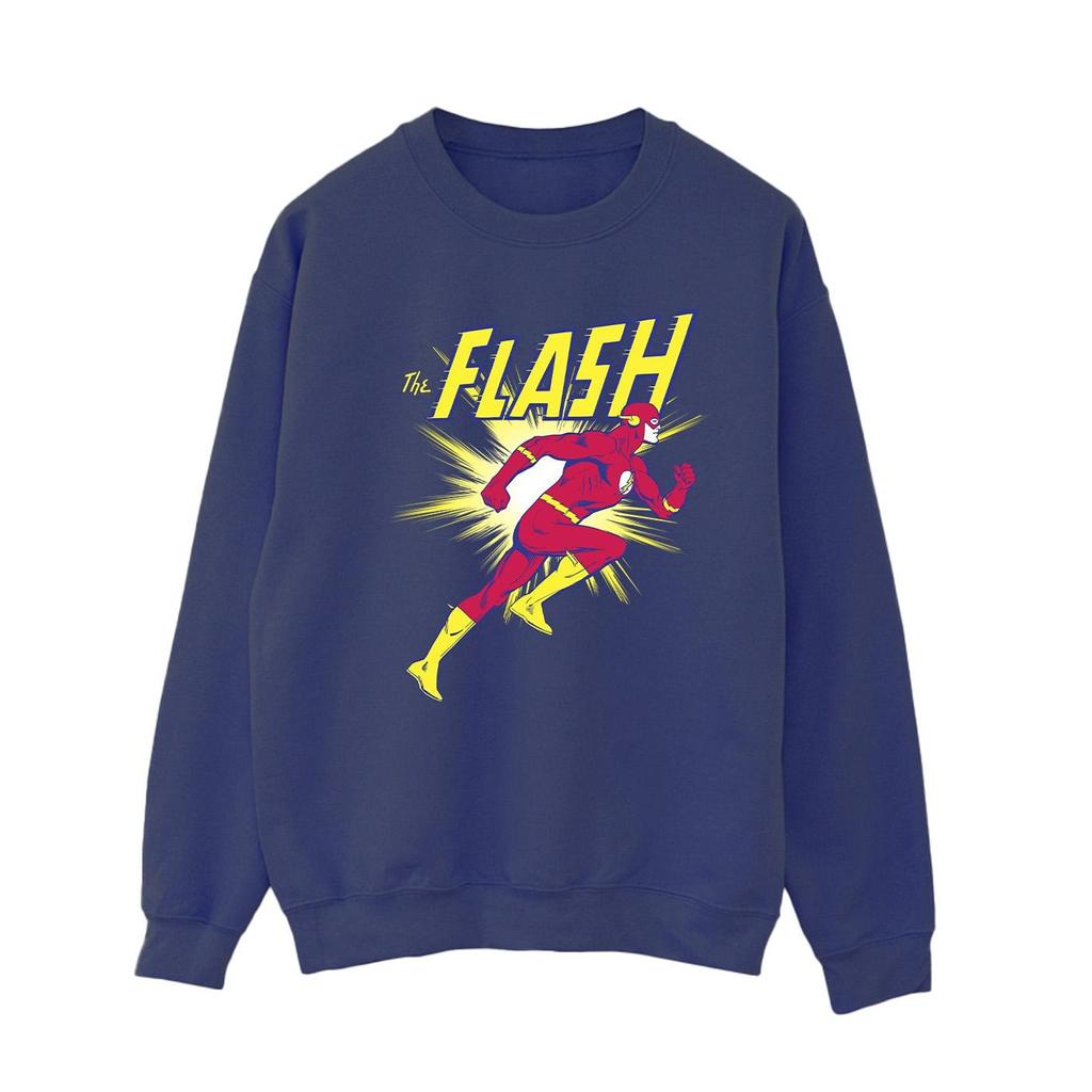 DC Comics Womens/Ladies The Flash Running Sweatshirt