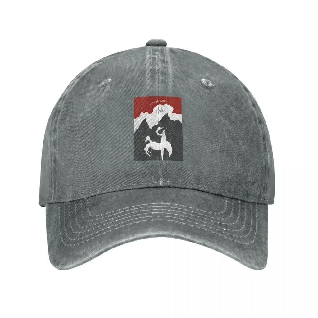 JACKSON HOLE MOUNTAIN RESORT MINIMALISTA CON TESTO Cappellino da Baseball Cappello da Tè Cappello da Sole Per Bambini Cappellini da Rave Per Unisex Donna