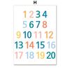 Boho Lion Giraffe Car Traffic Rainbow Number Wall Art Canvas Painting Cartoon Posters And Prints Pictures Baby Kids Room Decor