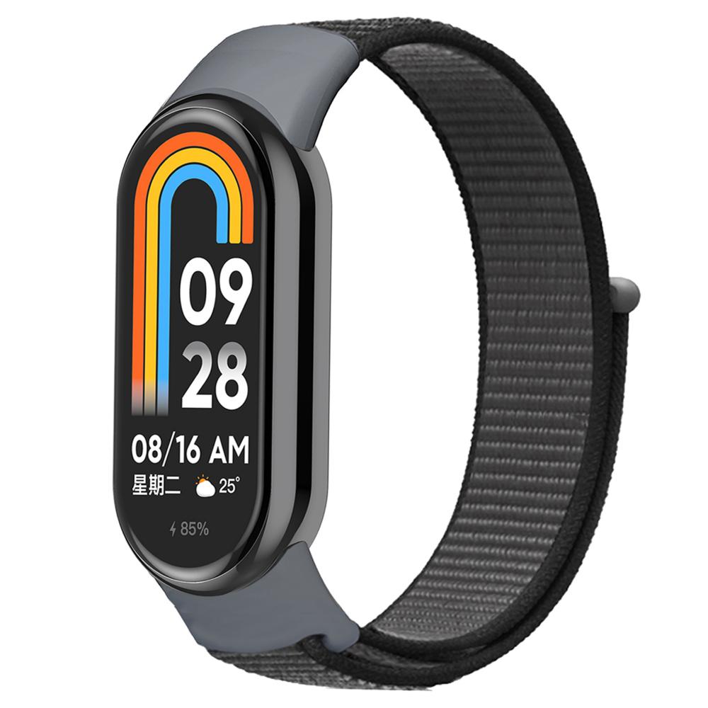 Nylon Loop For Xiaomi Mi Band 10/9/8 Bracelet NFC Breathable Bracelet Wristband Correa Sport Watchband for Mi band 8/9/10 Strap