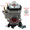 Engine Carburetor Kit for Hedge Trimmers and Brush Cutters with Fuel Filter