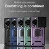 KEYSION Shockproof Case for Huawei nova 14 14 Pro Slide Camera Protection Metal Ring Stand Phone Back Cover for Huawei nova14Pro