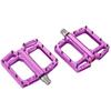 Bicicletas de aleación de aluminio Pedales Planos Antideslizantes Pedales Planos Anchos 3 Rodamientos Pedales de Plataforma de Ciclismo para Bicicleta de Carretera