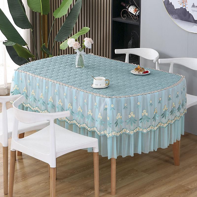 New Elliptical Dining Table Cloth Living Room Dining Table Cloth Rectangular Dining Table Cloth Mat