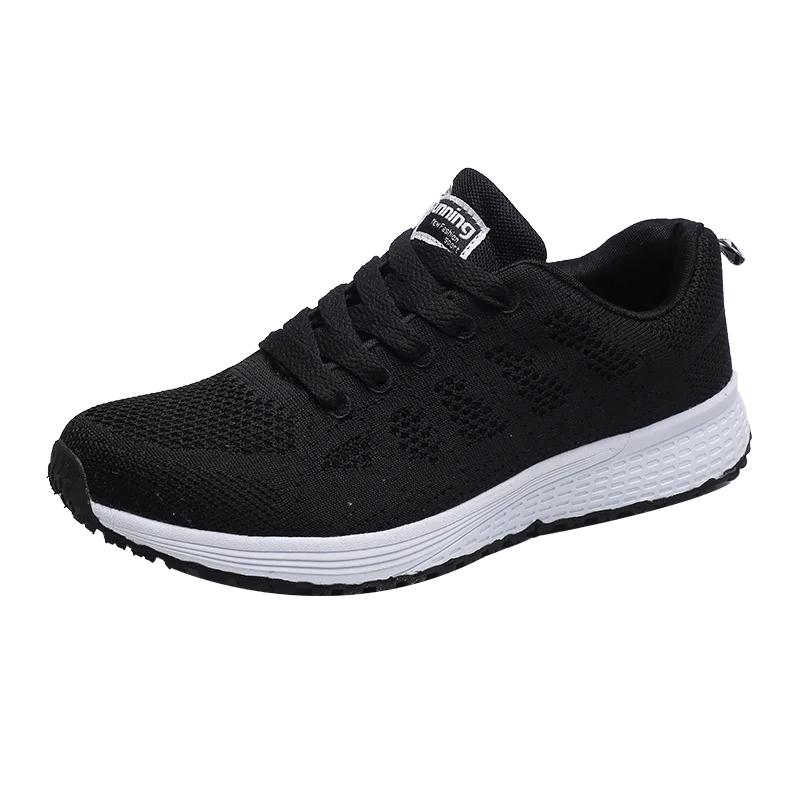 Women men Running Sneakers Lightweight Fashion Casual Flat Shoes Female Wedge Shoes Summer Mesh Breathable Woman Vulcanize Shoes