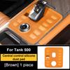 LHD Car Center Control Dustproof Silicone Pad Fit for GWM Tank 500 P03 2021 2022 2023 2024 2025 Center Control Gear Dust Cover
