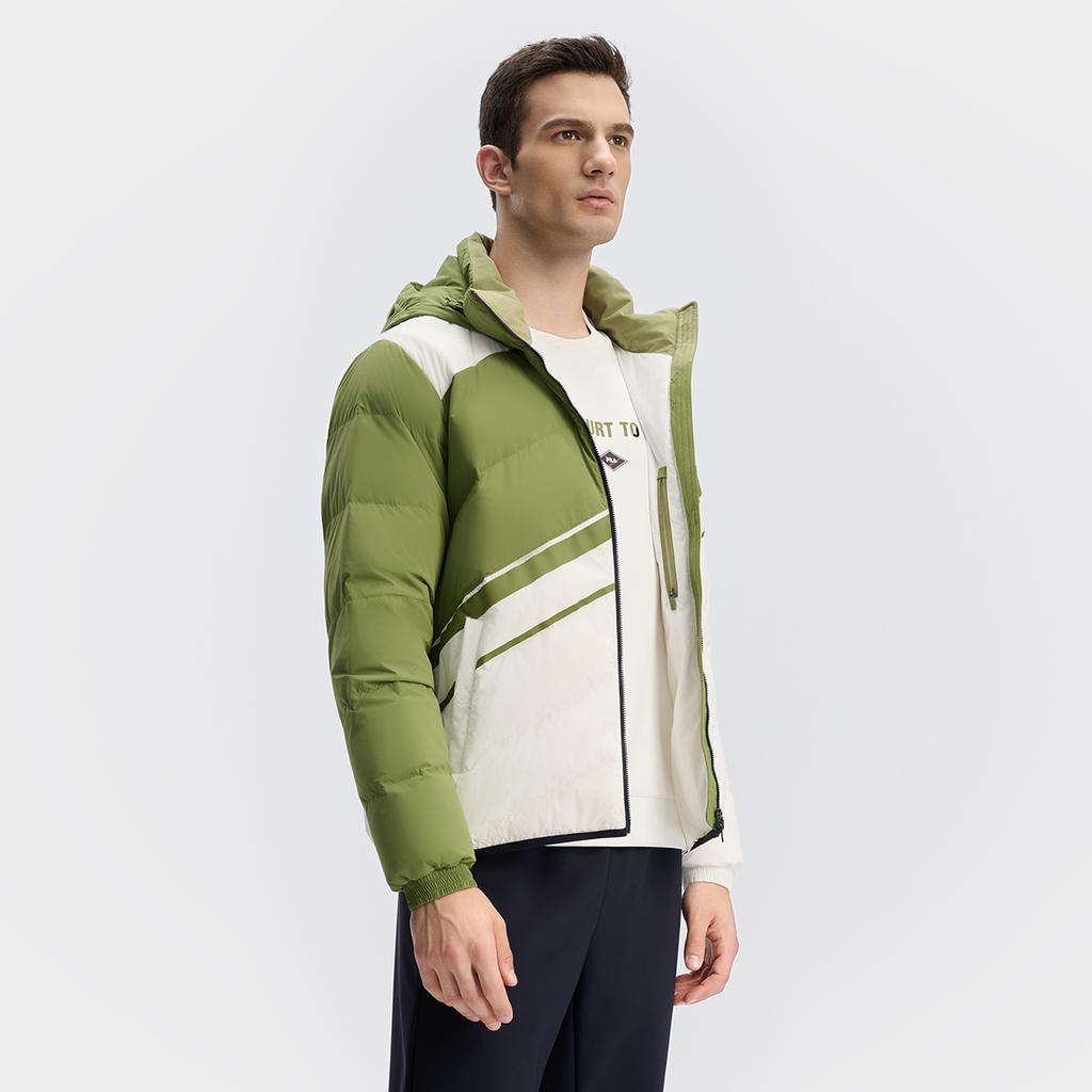 New FILA Down Jacket Men's Moss Green A11M443901FGN