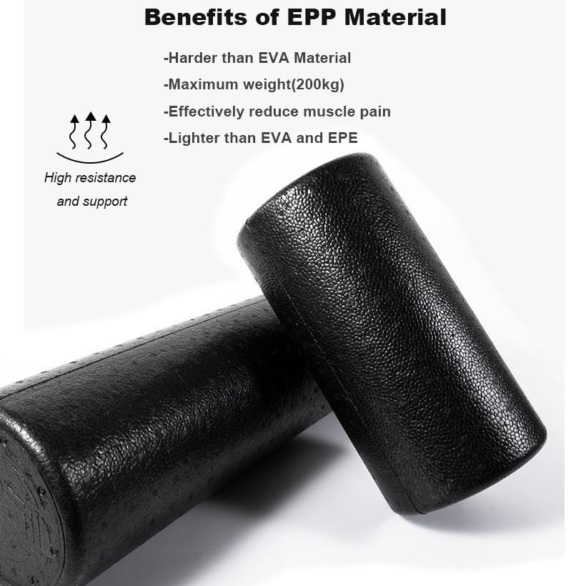 High Density Fitness Foam Roller Indoor Massage Relaxing Muscle Yoga Roller Gym Exercise Assistive Equipment