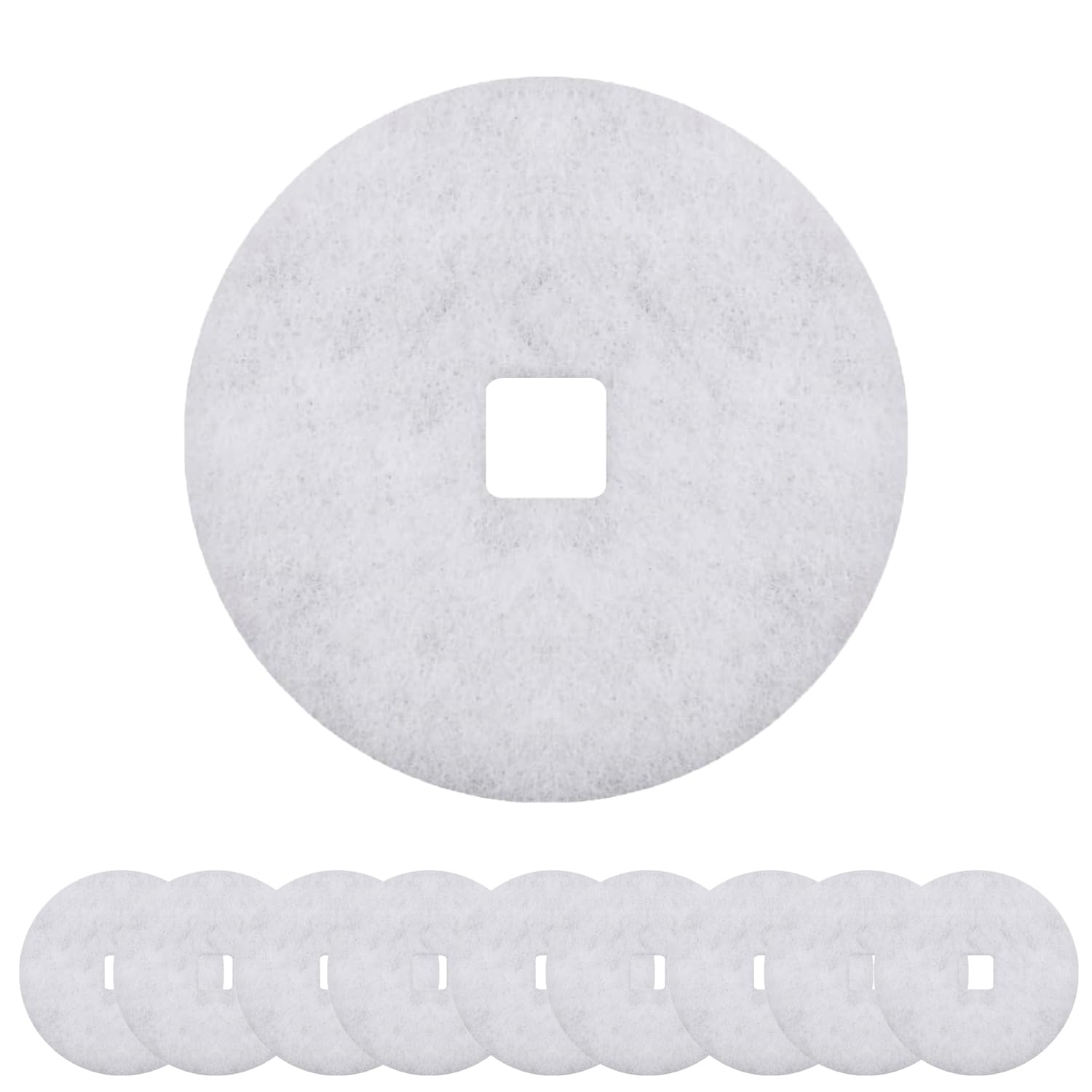 

ANYTOP Air Supply Vent Filter 93mm Inner Diameter Square 10 Pieces Dust Removal Filter Compatible with Series Ventilation Vent Compatible Filter