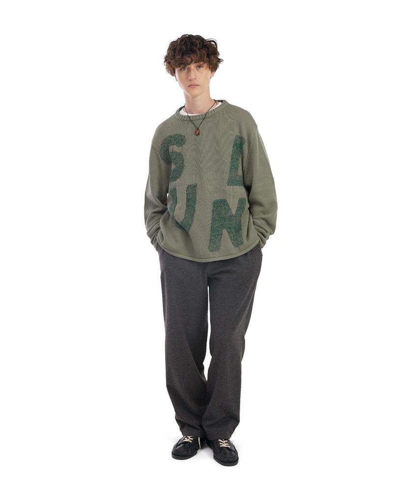Sun Love Capital Crewneck Knit Gray