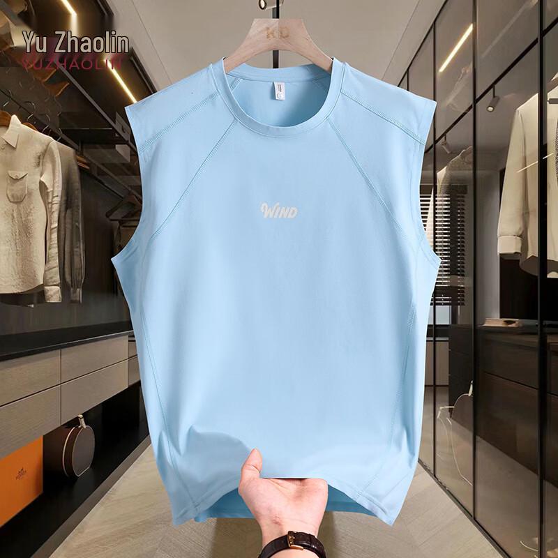 YUZHAOLIN Men s Quick-Dry Sleeveless Tank Top L