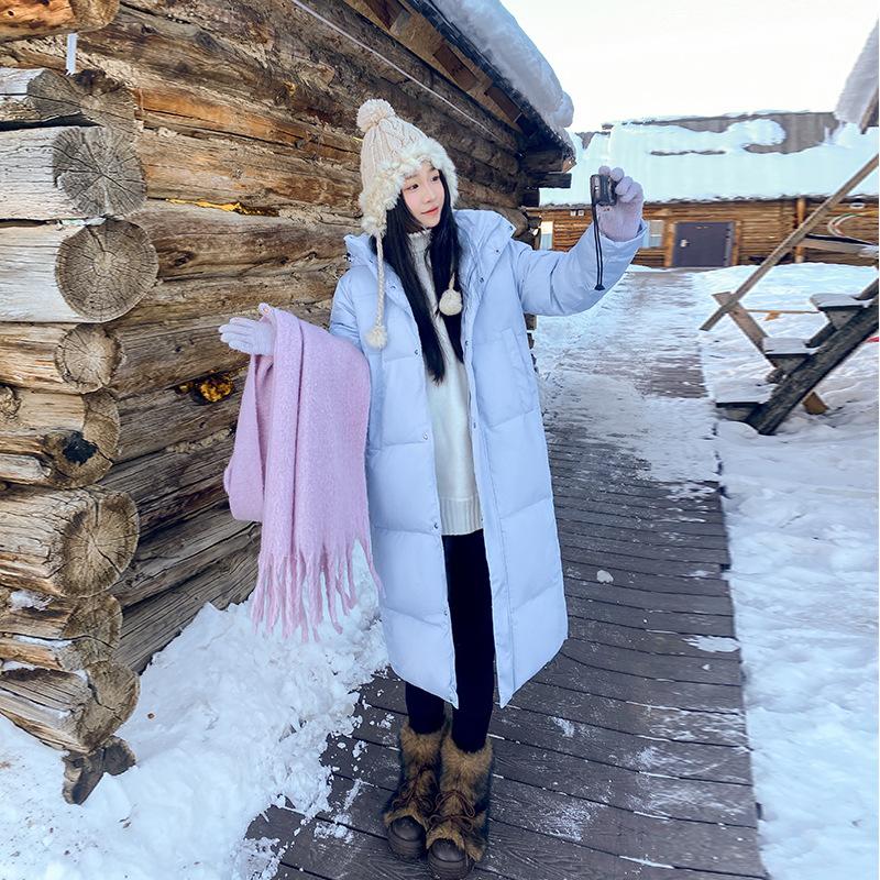 

Loose and Extended Cotton Jacket XXL синий