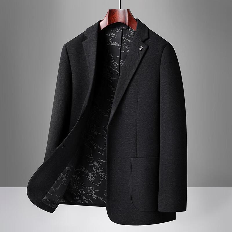 Firstview Men s Urban Casual Plus Size Two-Button Long Sleeve Blazer 185/2XL