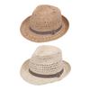 Wide Brim Sun Hat Panama Sunhat Protection Beach Sun Visor Women Ladies Straw Hat for Summer Travel Outdoor Holiday Party