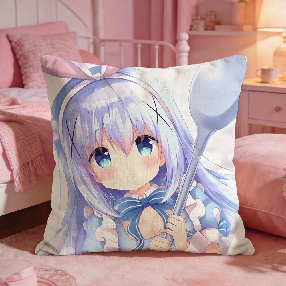 lIs the Order a Rabbit Cushion Cover Premium Comfort Reversible Pillow Cove Two in One Design for Any Room  Car Interior