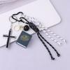 Decorative Star Camera Keychain Fashion Alloy Charm Handmade Nylon Rope Accessory For Keys Purse and  Backpack